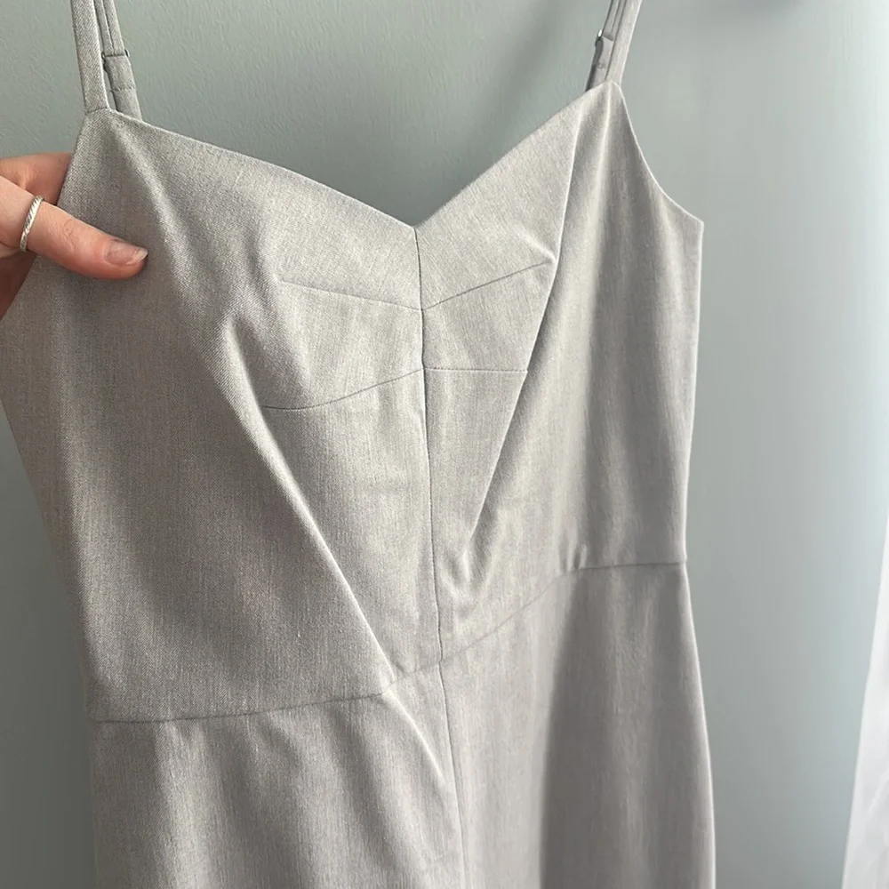 Banana Republic Gray Sleeveless Dress - Picture 2 of 6